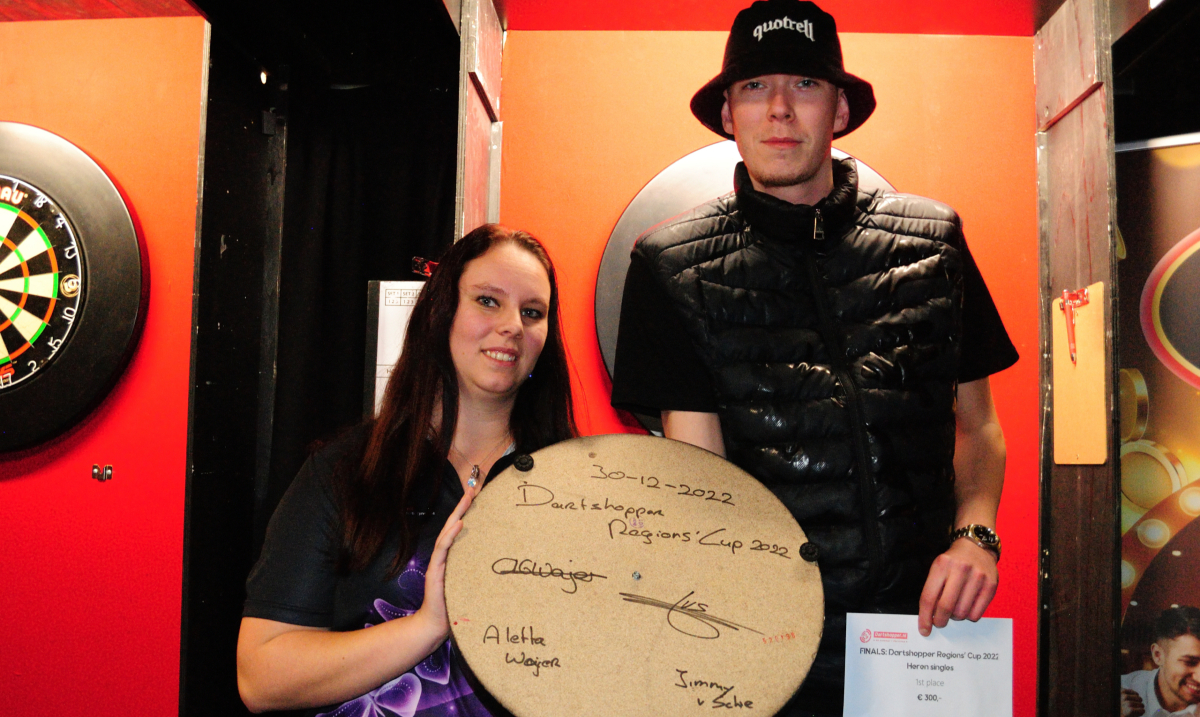 Regions' Cup 2022 gewonnen door Jimmy van Schie en Aletta